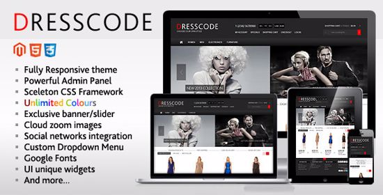 Picture of DressCode Responsive Theme Version 3.20
